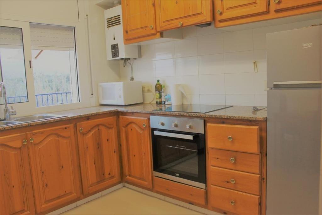 Apartament Amb Terrassa I Parking Llança Zewnętrze zdjęcie